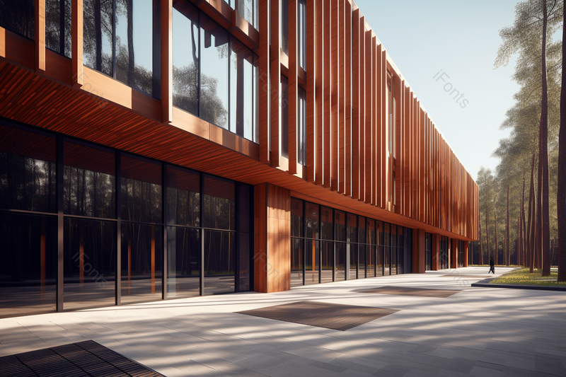 办公楼图书馆欧式建筑风格阳光下的剪影实拍摄影图,高清,摄影图,摄影图片,图片大全,摄影图免费下载